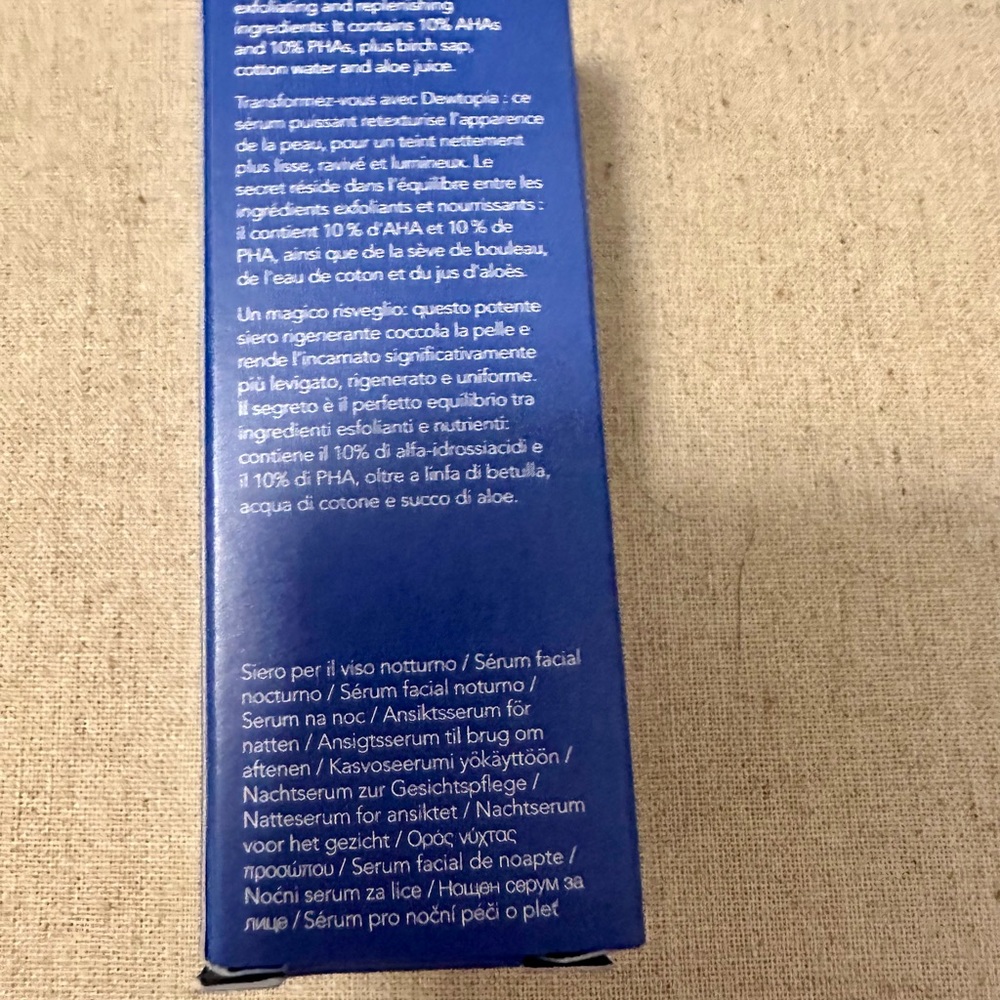 OLEHENRIKSEN Dewtopia 20% PHA/AHA Retexturizing Night Serum NEW - Picture 4 of 15